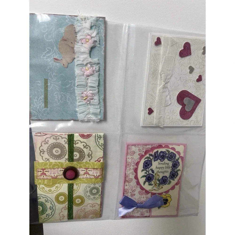 50 handmade assorted all occasions cards/tags No envelopes Handmade Lots Details